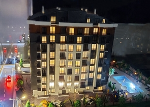 Квартиры 1+1,3+1 в комфортабельном доме в Анталии