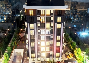 Квартиры 1+1,3+1 в комфортабельном доме в Анталии