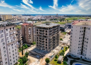 Квартиры 1+1,3+1 в комфортабельном доме в Анталии