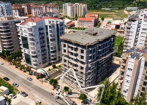 Квартиры 1+1,3+1 в комфортабельном доме в Анталии