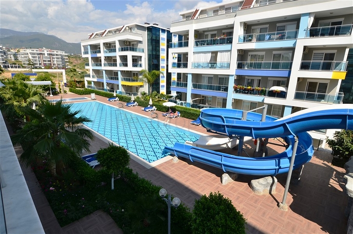 Меблированный дуплекс с большой террасой 2+1