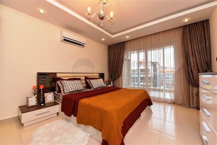 Меблированный дуплекс с большой террасой 2+1