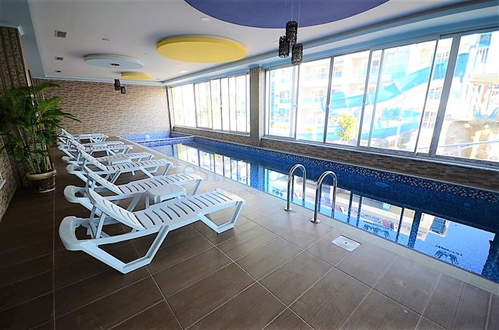 Меблированный дуплекс с большой террасой 2+1