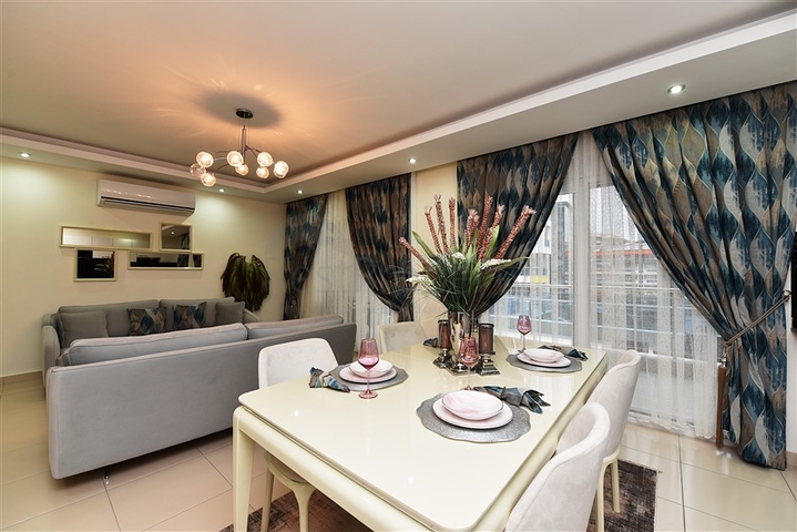 Меблированный дуплекс с большой террасой 2+1