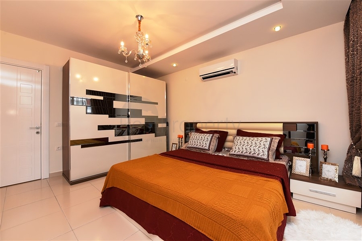 Меблированный дуплекс с большой террасой 2+1