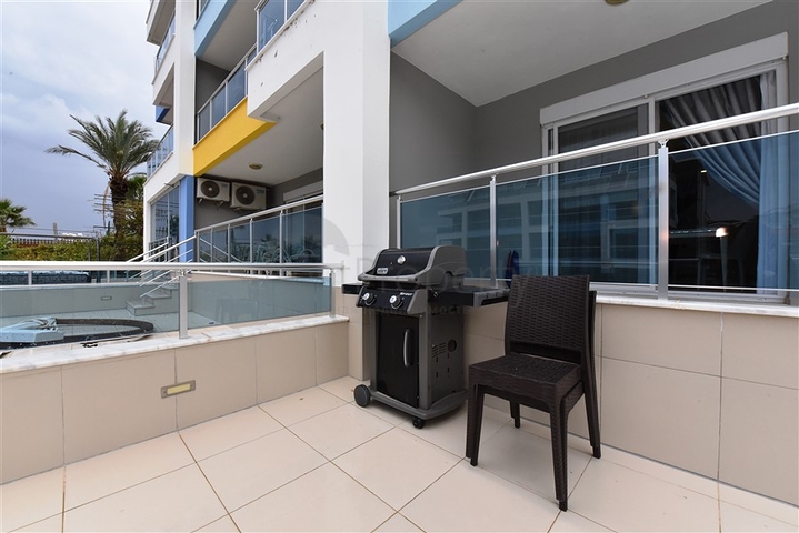 Меблированный дуплекс с большой террасой 2+1