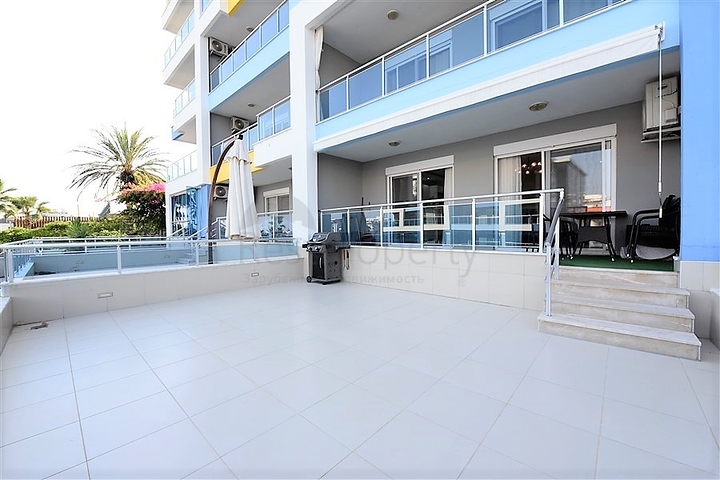 Меблированный дуплекс с большой террасой 2+1