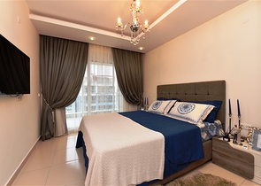 Меблированный дуплекс с большой террасой 2+1