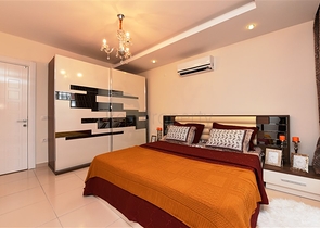 Меблированный дуплекс с большой террасой 2+1