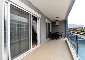 Меблированный дуплекс с большой террасой 2+1