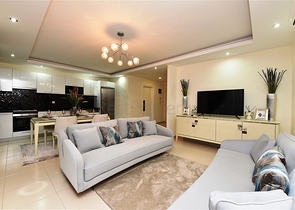 Меблированный дуплекс с большой террасой 2+1