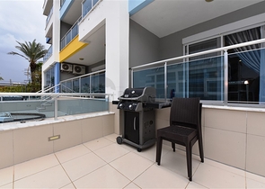 Меблированный дуплекс с большой террасой 2+1