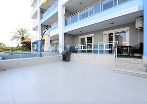 Меблированный дуплекс с большой террасой 2+1