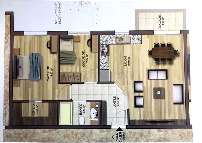 Инвестиционный проект в 10 минутах от аэропорта Анталии