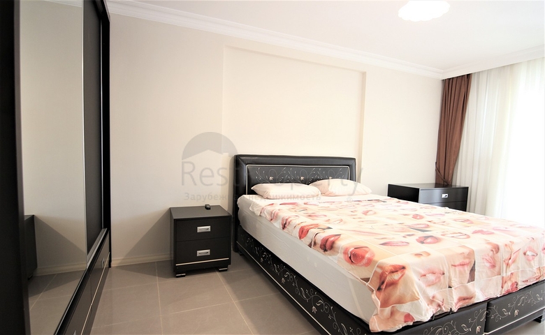 Трёхкомнатная квартира с мебелью