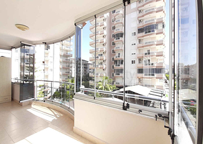 Трёхкомнатная квартира с мебелью