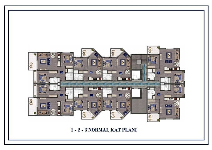 Проект на берегу моря в районе Оба