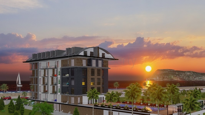 Проект на берегу моря в районе Оба