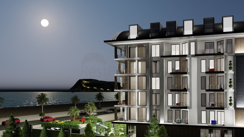 Проект на берегу моря в районе Оба