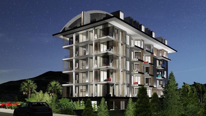 Проект на берегу моря в районе Оба