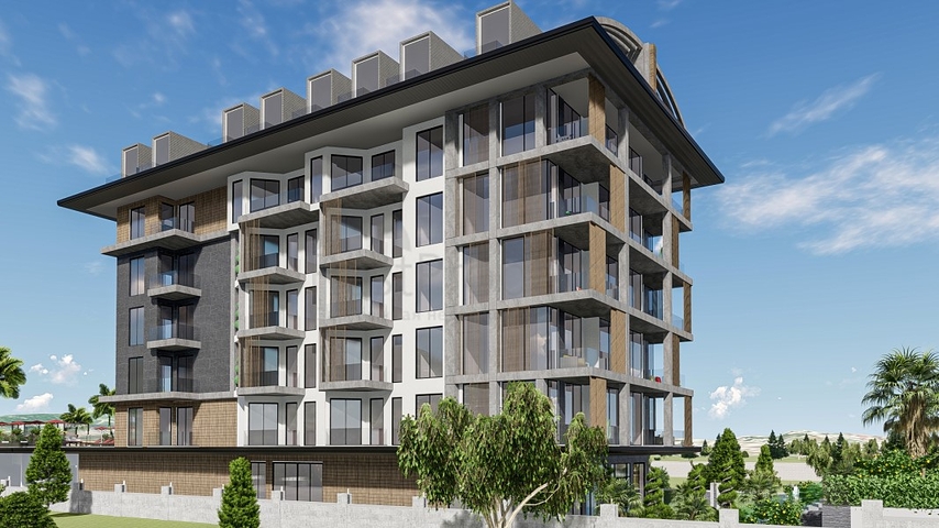 Проект на берегу моря в районе Оба