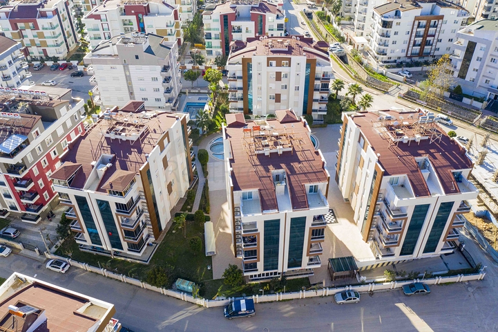 Пентхаус с 3 спальнями в комплексе в Коньяалты Анталья 