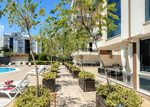 Пентхаус с 3 спальнями в комплексе в Коньяалты Анталья 