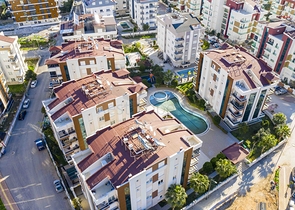 Пентхаус с 3 спальнями в комплексе в Коньяалты Анталья 