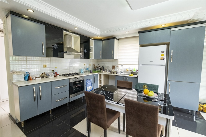 Вилла 4+1 в комплексе в районе Кунду Лара в 10 минутах от пляжа