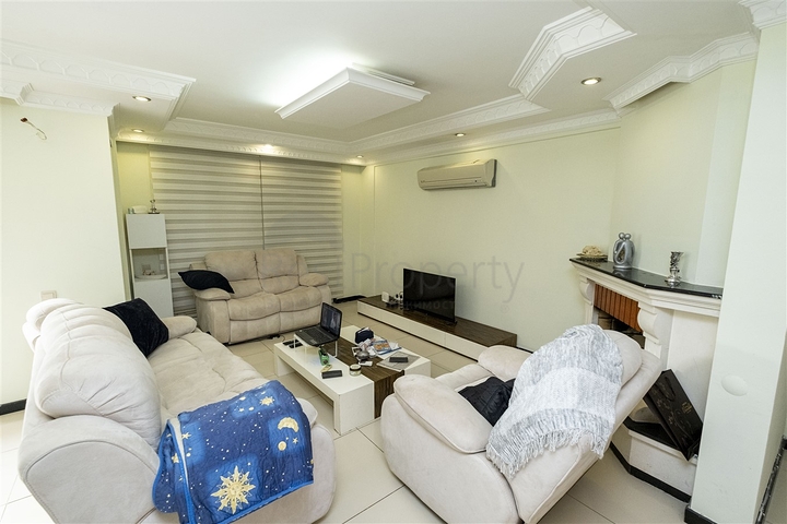 Вилла 4+1 в комплексе в районе Кунду Лара в 10 минутах от пляжа