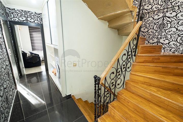 Вилла 4+1 в комплексе в районе Кунду Лара в 10 минутах от пляжа