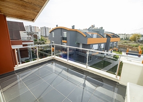 Вилла 4+1 в комплексе в районе Кунду Лара в 10 минутах от пляжа