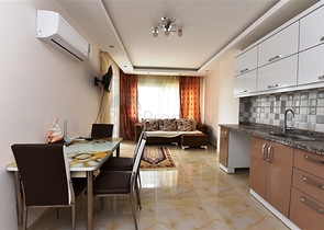 Меблированная квартира планировки 1+1