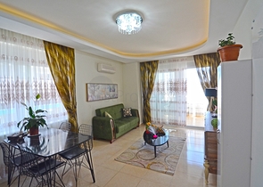 Двухкомнатная квартира в районе Махмутлар