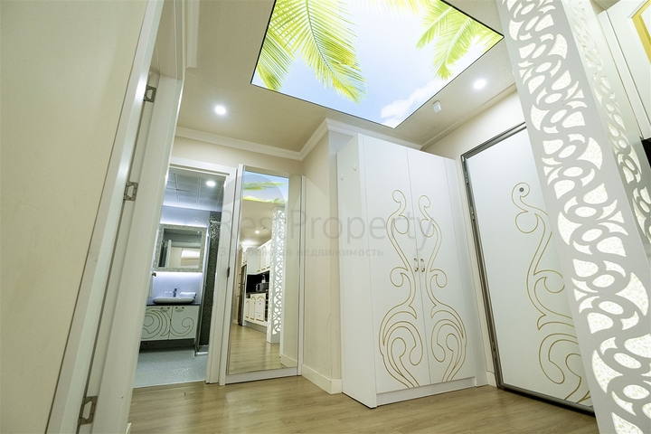 Квартира 2+1 с мебелью в комплексе отельного плана в Анталии