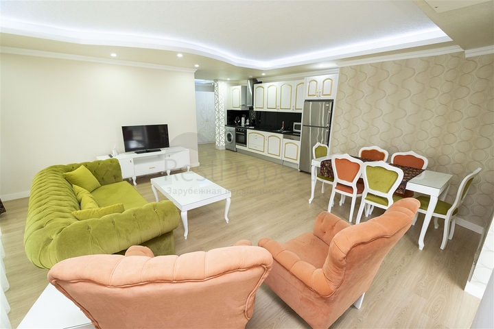 Квартира 2+1 с мебелью в комплексе отельного плана в Анталии