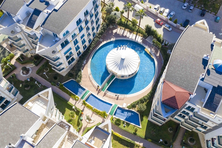 Квартира 2+1 с мебелью в комплексе отельного плана в Анталии