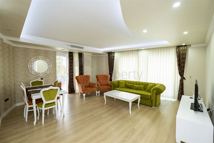 Квартира 2+1 с мебелью в комплексе отельного плана в Анталии