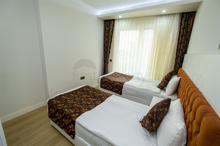 Квартира 2+1 с мебелью в комплексе отельного плана в Анталии