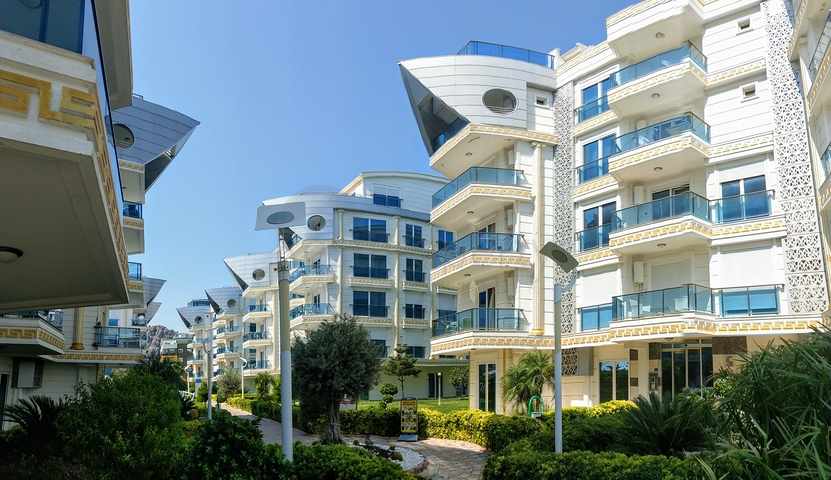 Квартира 2+1 с мебелью в комплексе отельного плана в Анталии