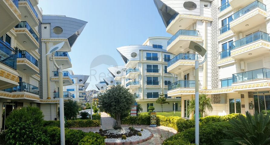 Квартира 2+1 с мебелью в комплексе отельного плана в Анталии