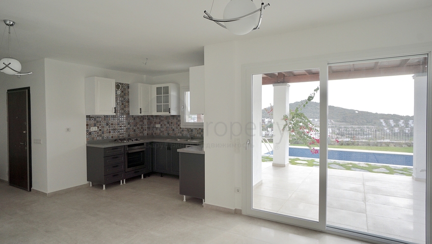 Вилла с видом на море с собственным бассейном в Бодруме