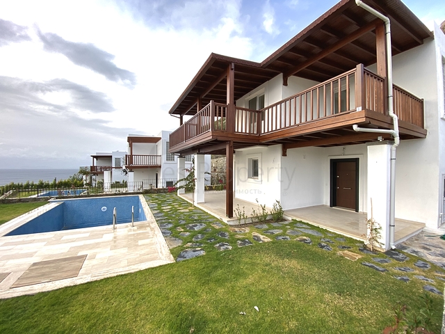 Вилла с видом на море с собственным бассейном в Бодруме