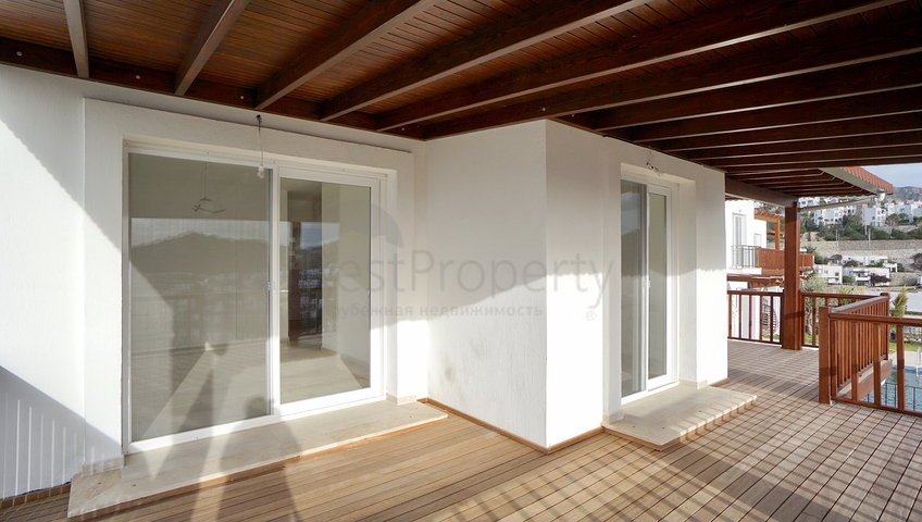 Вилла с видом на море с собственным бассейном в Бодруме