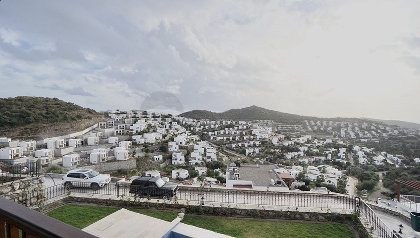 Вилла с видом на море с собственным бассейном в Бодруме