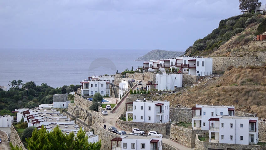 Вилла с видом на море с собственным бассейном в Бодруме