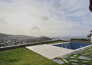 Вилла с видом на море с собственным бассейном в Бодруме