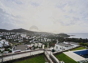 Вилла с видом на море с собственным бассейном в Бодруме