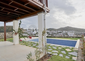 Вилла с видом на море с собственным бассейном в Бодруме