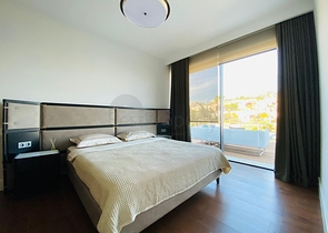 Стильная вилла с потрясающим видом нa море, горы и Бодрум.